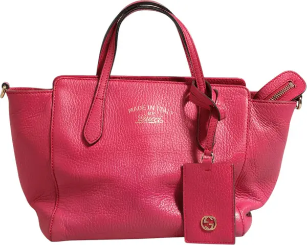 Swing Leather 2Way Tote Bag