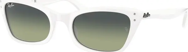 White Acetate Sunglasses