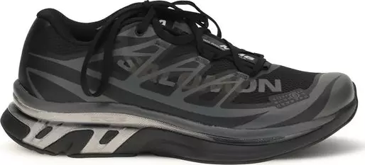Black Polyamide Athletic Sneakers