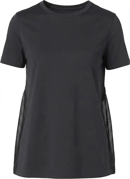 Black Cotton T-Shirt