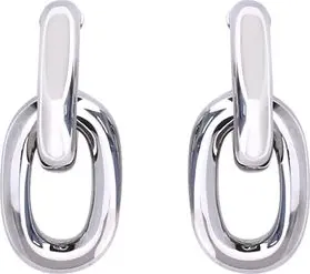 Silver Resin Earrings