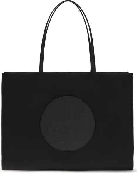 Black Nylon Shoulder Bag