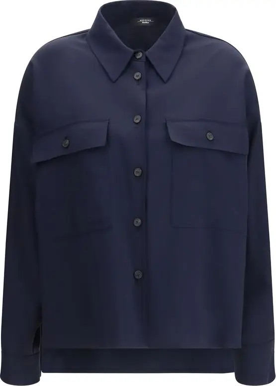 Blue Wool Oves Aries Jacket