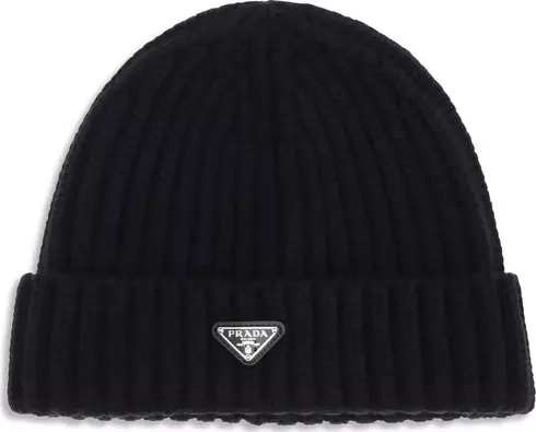 Black Wool Oves Aries Beanie