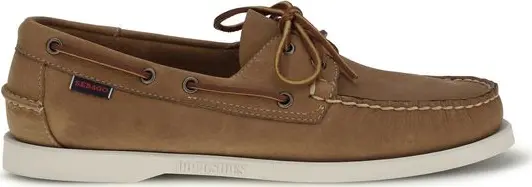 Brown Calf Leather Bos Taurus Slip-On Loafers