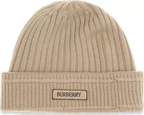 Beige Wool Oves Aries Beanie