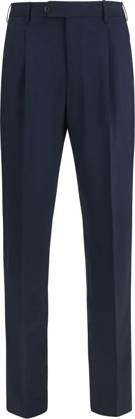 Blue Wool Oves Aries Casual Pants