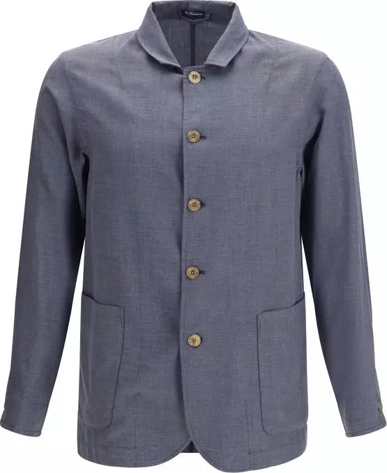 Gray Wool Oves Aries Jacket