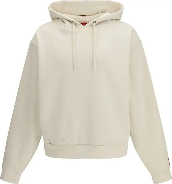 White Cotton Sweatshirt