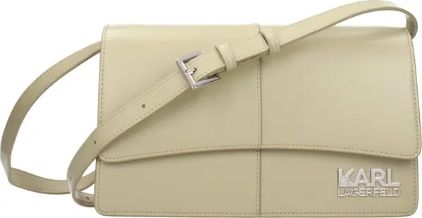 Green Polyethylene Crossbody Bag