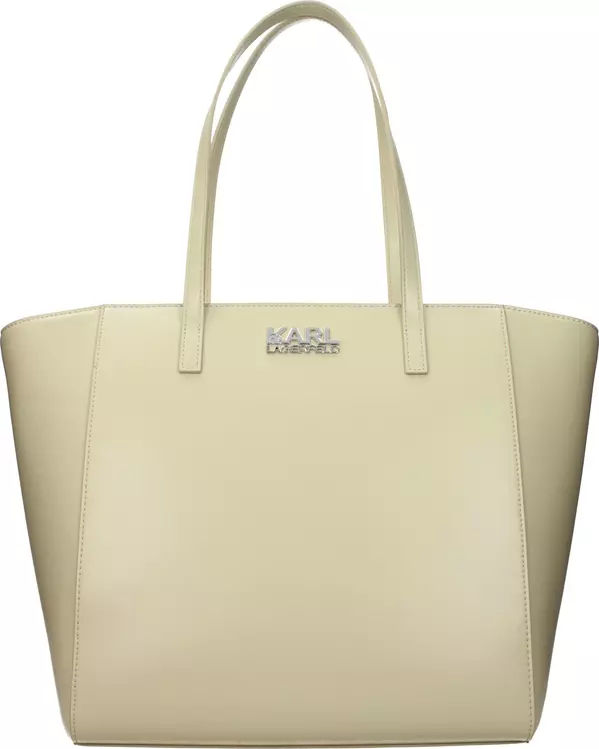 Green Polyethylene Shoulder Bag