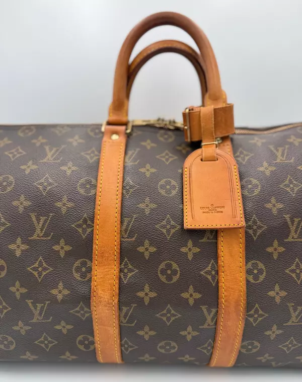 LOUIS VUITTON KEEPALL 45 Monogram Handbag