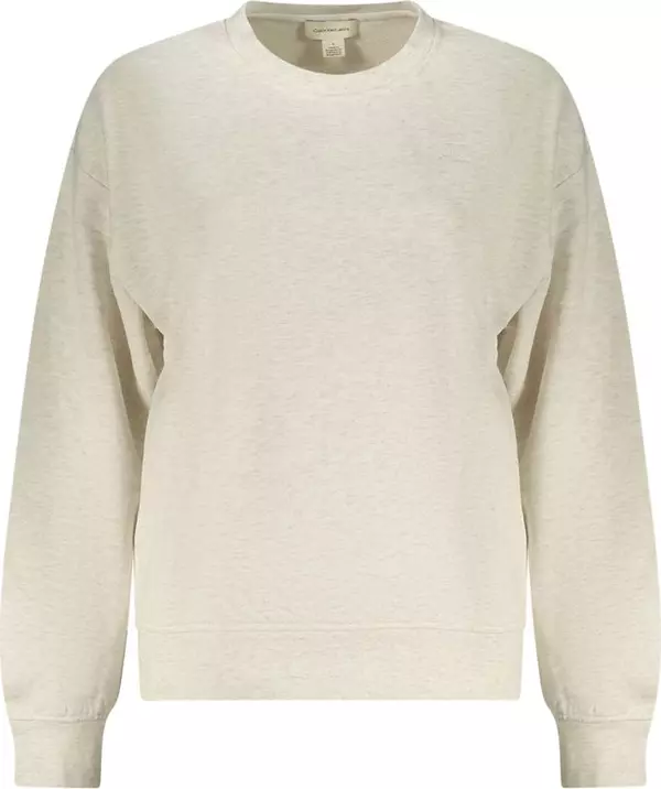Gray Cotton Women's Sweatshirt