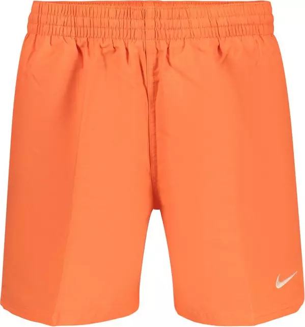 Orange Polyester Men's Swimwear Shorts