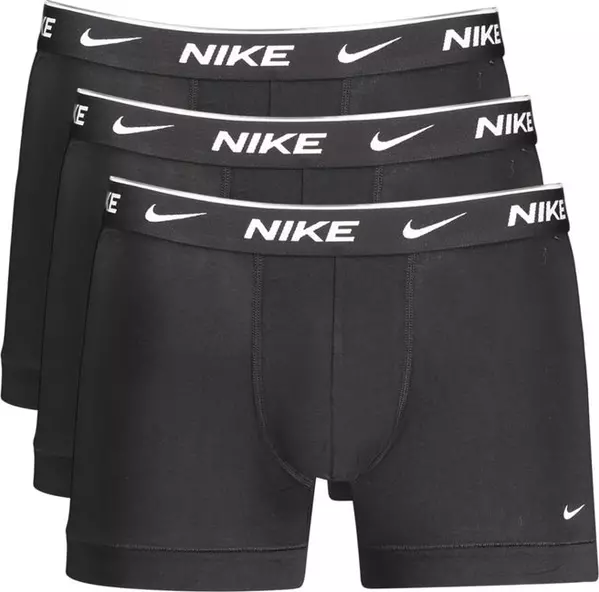 Black Cotton Men's Underwear