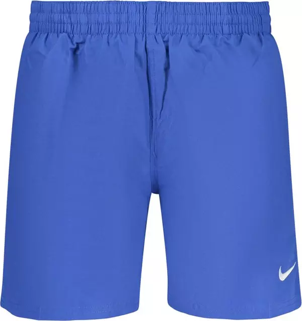 Blue Polyester Men's Swimwear