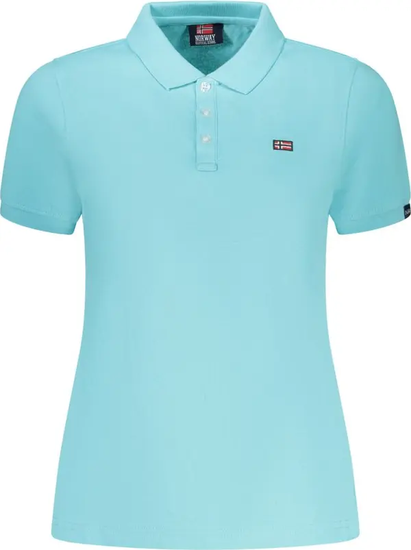 Azzurro Cotton Womens Polo