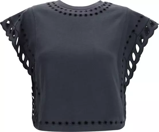 Black Cotton T-Shirt