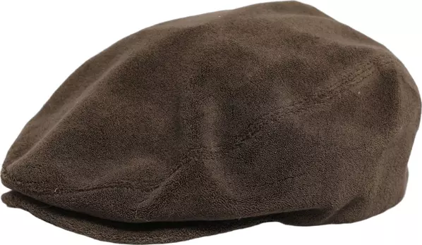 Men Brown Cotton Newsboy Cloth Capello Hat