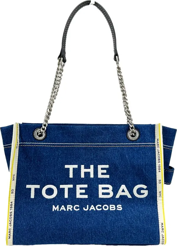 Marc Jacobs Denim Chain Medium The Tote Bag