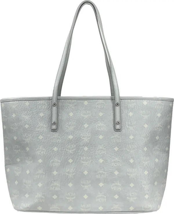 MCM Aren Leather Shoulder Tote Bag