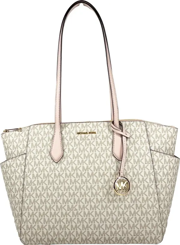 Michael Kors Marilyn Medium Signature Tote Bag Purse