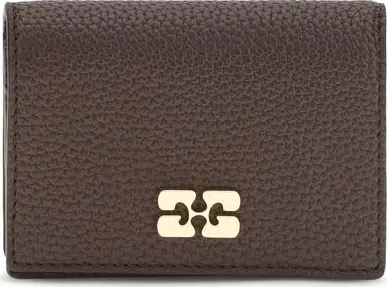 Brown Recycled Polyester Wallet