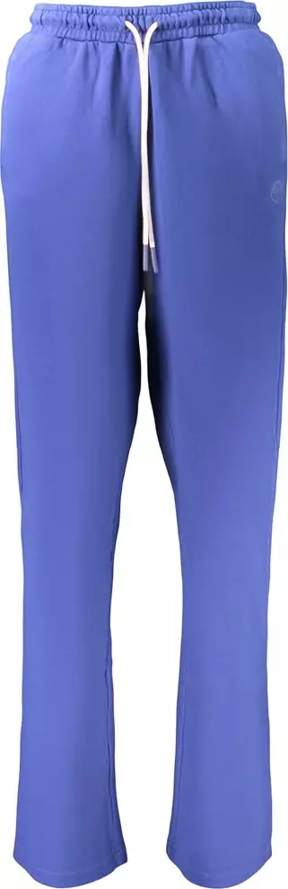 Blue Cotton Women's Pant