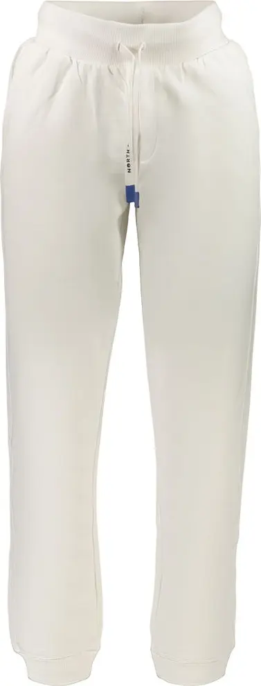 White Cotton Men's Trouser