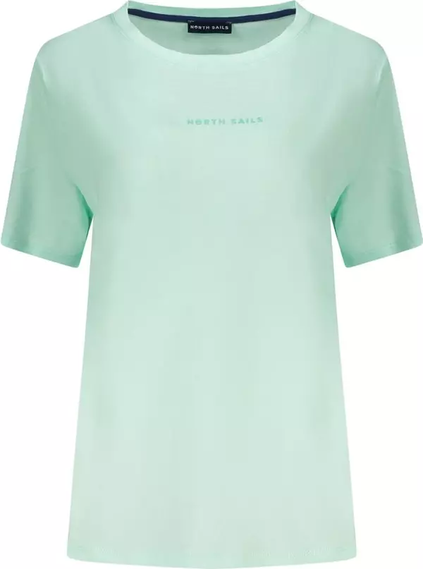 Green Cotton Women's T-Shirt