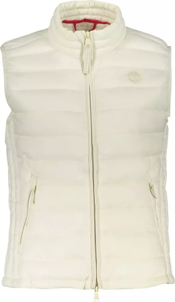 Bianco Polyester Women's Jacket