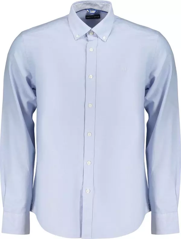 Azzurro Cotton Men's Shirt