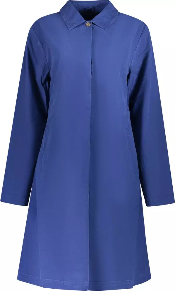 Blue Cotton Womens Jacket