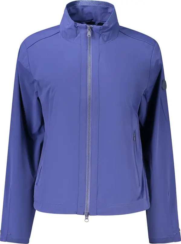 Blue Nylon Women's Jacket