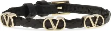Black Calf Leather Bos Taurus Bracelet