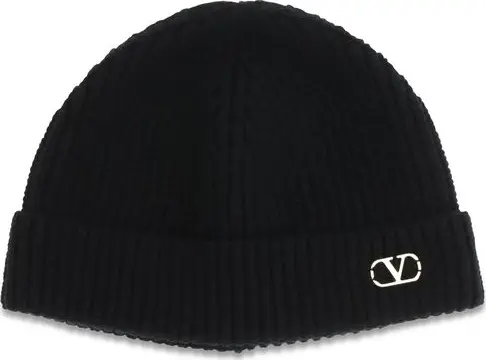 Black Cashmere Beanie
