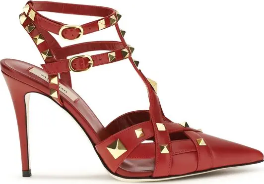 Multicolor Goatskin High Heel Pumps