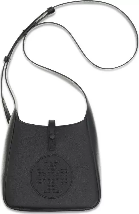 Black Calf Leather Bos Taurus Shoulder Bag