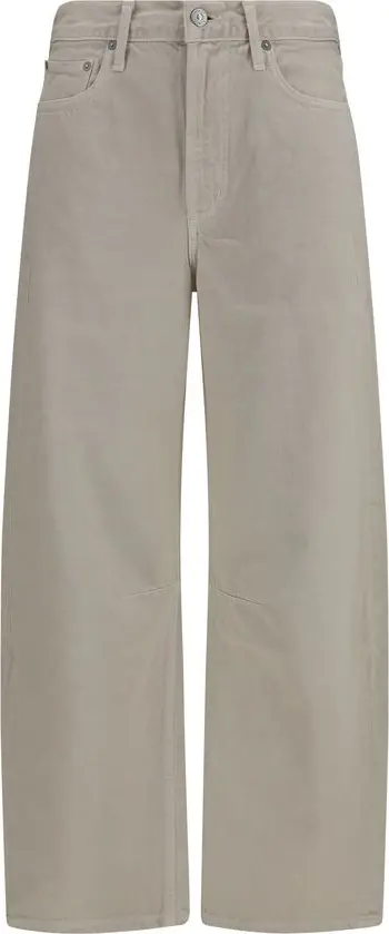 Beige Cotton Jeans Denim