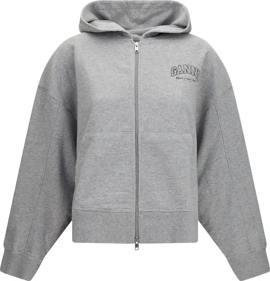 Gray Cotton Sweatshirt