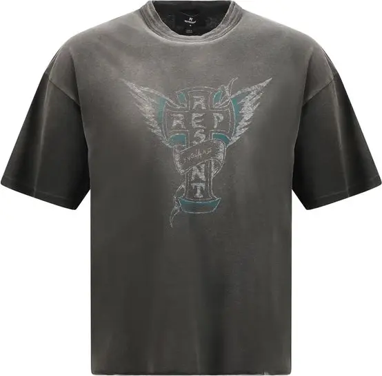 Gray Cotton T-Shirt