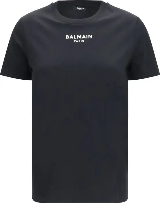 Black Cotton T-Shirt