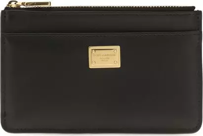 Black Calf Leather Bos Taurus Wallet