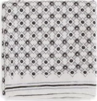 Gray Silk Scarf