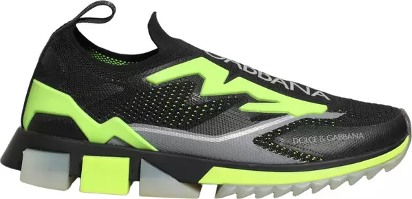 Black Green Sorrento Low Top Sneakers Shoes