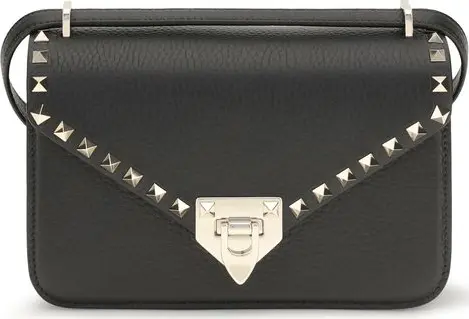 Black Calf Leather Bos Taurus Shoulder Bag