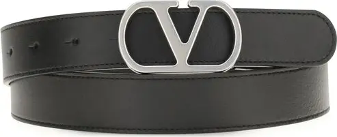 Black Calf Leather Bos Taurus Regular Belt