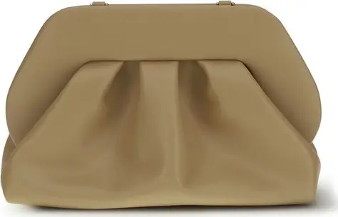 Beige Other Fibres Clutch Bag