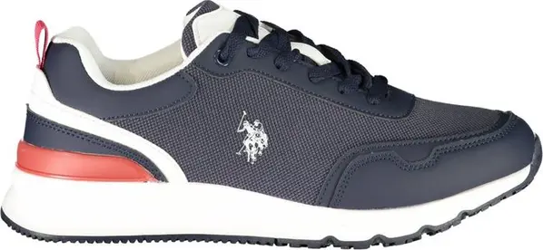 Blue Fabric Men's Sneaker
