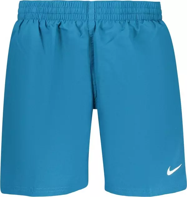Blue Polyester Men's Swimwear